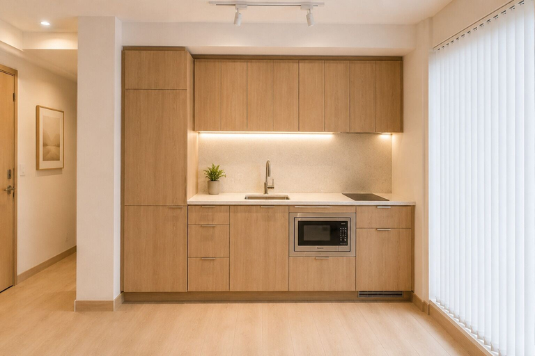 Private kitchen, Northmere Hotel & Suites, Toronto