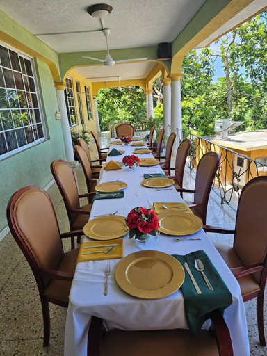 Breakfast area, Palm Bay Guest House & Rest