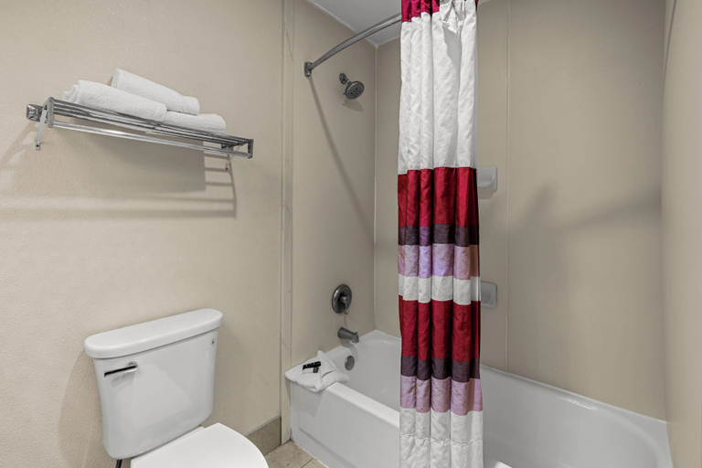 Bathroom 4, Red Roof Inn & Suites Albany, GA, Dougherty