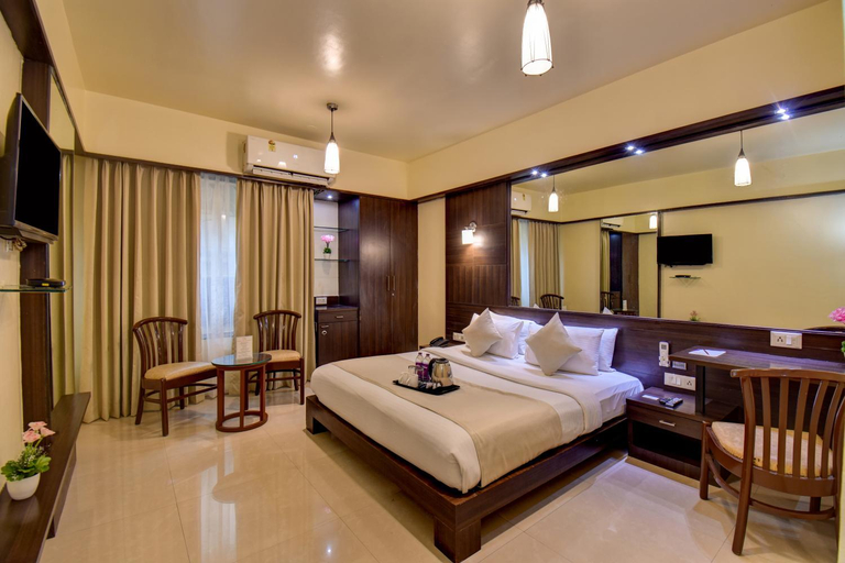 Bedroom 3, Hotel Lotus Ivy Studios Near Pune Airport, Pune
