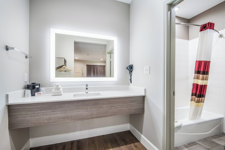 Bathroom 4, Red Roof Inn Baytown, Chambers