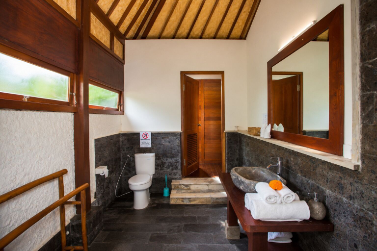 Bathroom 2, Ubud 1BR Villa Resort Wooden Nakula, Gianyar