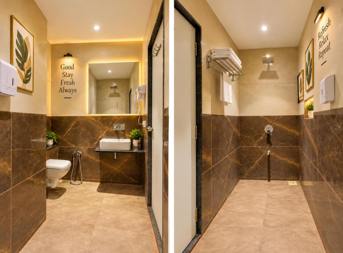 Bathroom, Hotel Royal Square, Ahmedabad, Gandhinagar