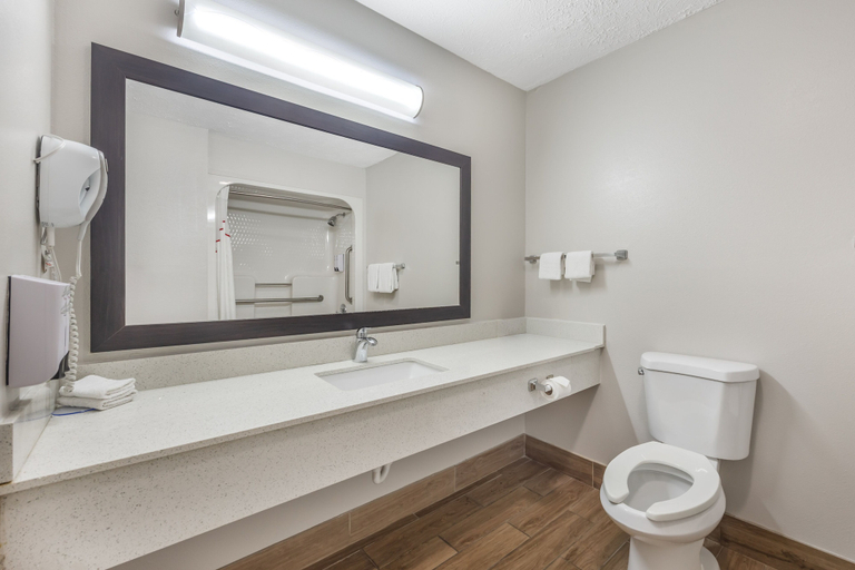 Bathroom 4, Red Roof Inn Paducah, McCracken