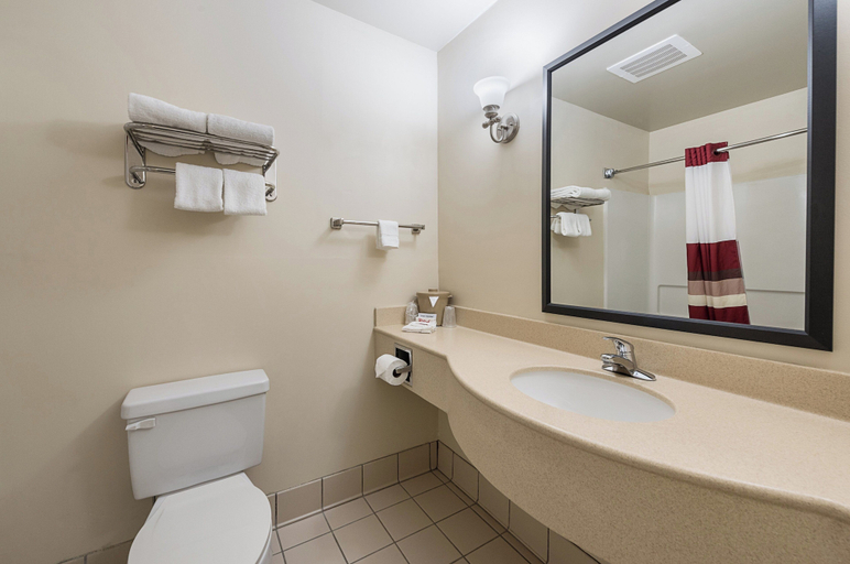 Bathroom 4, Red Roof Inn Etowah - Athens, TN, McMinn