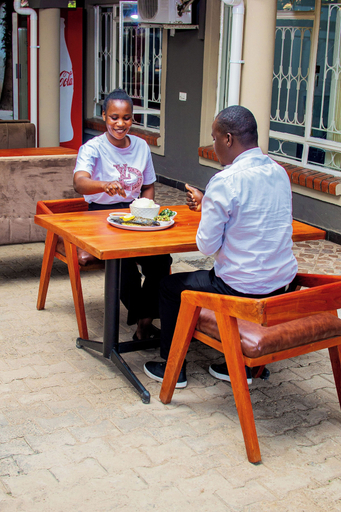 Outdoor dining, JALITHS Boutique Hotel, Lusaka