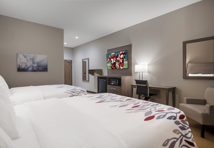 Bedroom 3, Red Roof Inn Lancaster, TX, Dallas