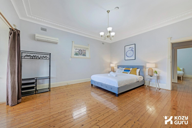 Bedroom 3, Kozyguru | Campsie | Oldie-Goodie Look 4 Bed House, Sydney