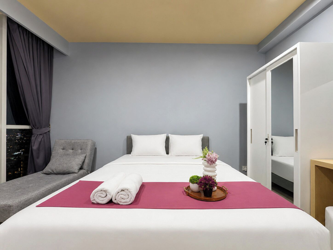 Room 2, Relaxing Studio With Cityscape At Apartment The City Square Surabaya, Surabaya