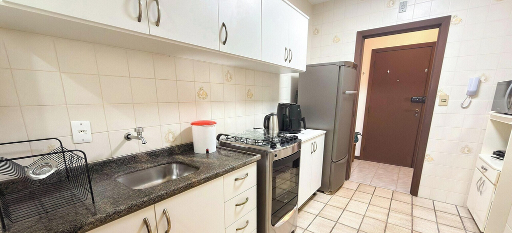Private kitchen 3, ASA Apto Central 2 QT Climatizado BC, Balneário Arroio do Silva