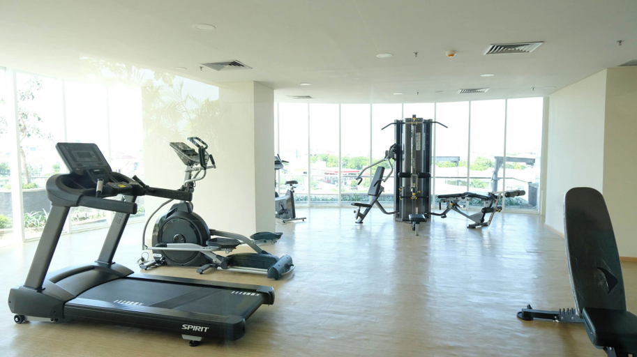Fitness facility, Good Choice And Spacious 2Br At Grand Dharmahusada Lagoon Apartment, Surabaya