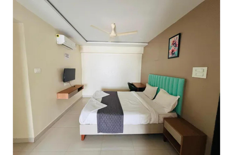 Bedroom 4, Fabhotel Prime Ajinkyatara, Pune