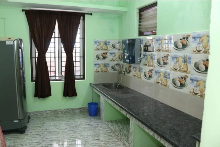 Kitchen, Reddy Residency Villa 3BR Stay in Pondicherry, Viluppuram