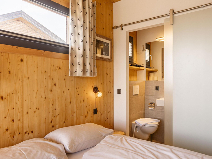 Bedroom 2, Chalet with panoramic sauna, Liezen
