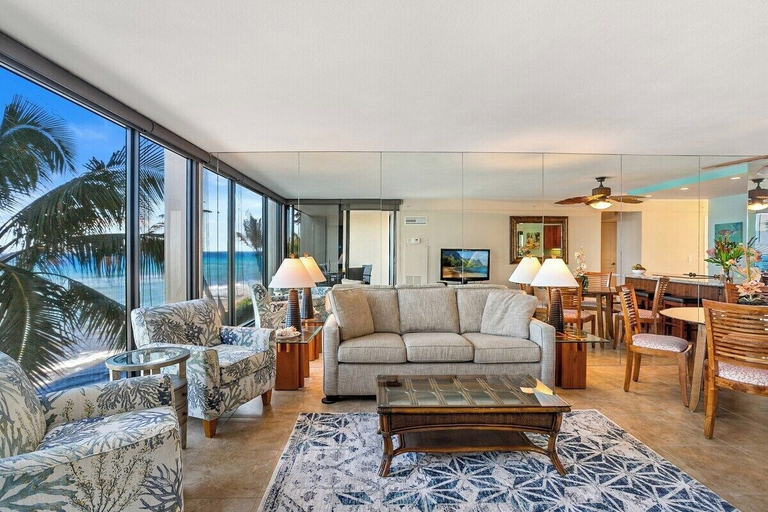 Interior 4, Direct Oceanfront Condo w Pool AC, Stunning Views - Mahana 307, Maui