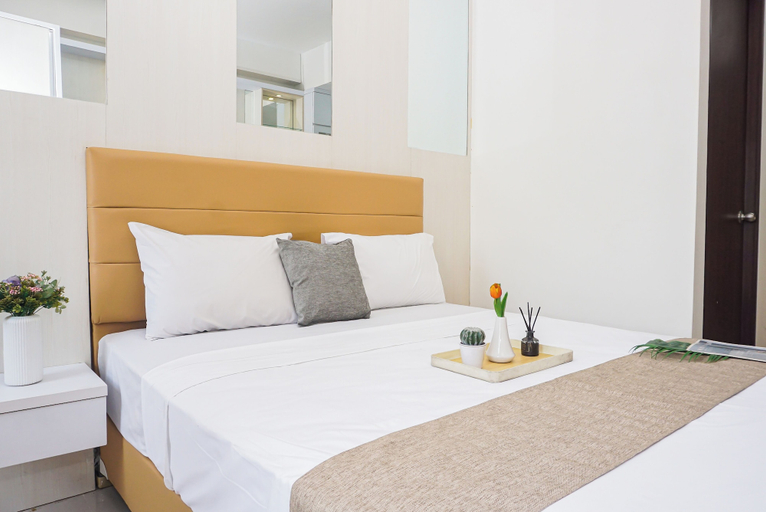 Bedroom 2, Convenient Studio At Apartment Transpark Cibubur, Depok