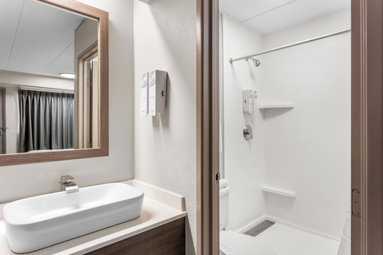 Bathroom 3, Red Roof Inn PLUS+ Chicago - Hoffman Estates, Cook