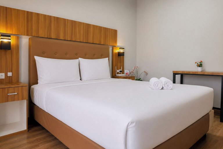 Interior 2, Modern Breezy Studio At Apartment Tamansari Skylounge Balikpapan, Balikpapan