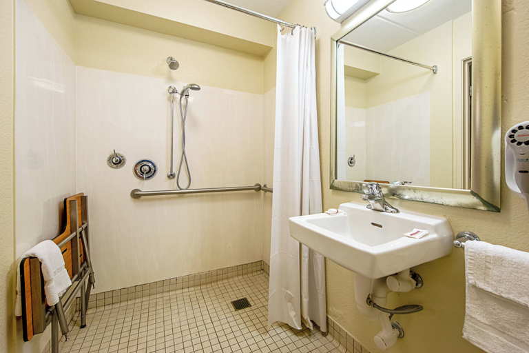 Bathroom 4, Red Roof Inn Canton, Stark