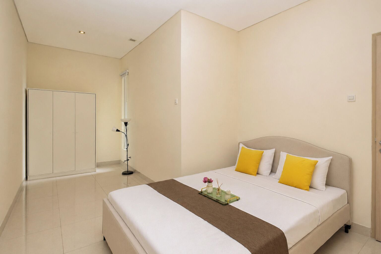 Interior 3, Bright Minimalist 2Br At Apartment Elpis Residence, Jakarta Pusat