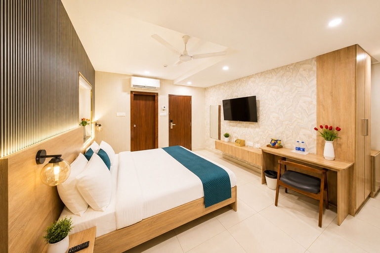 Bedroom 3, Harvey's Hotels, Hyderabad