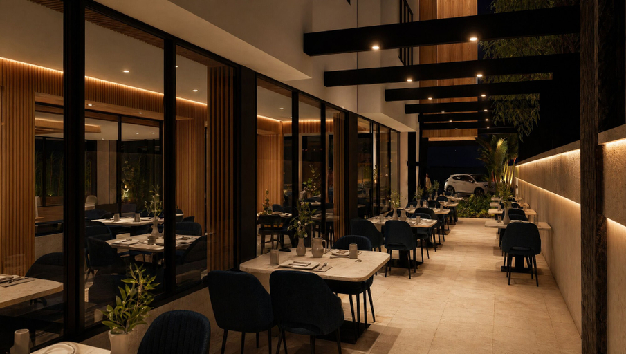 Outdoor dining 4, The Eco Satva Shirdi, Ahmadnagar