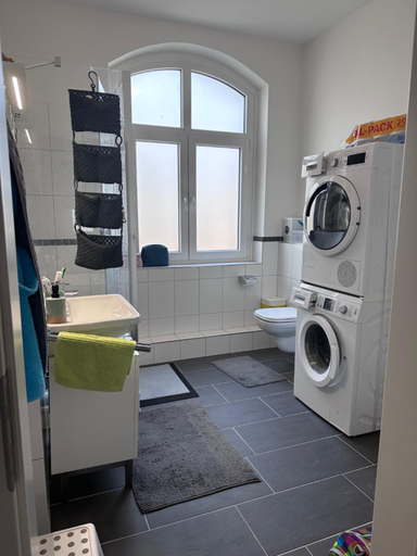 Bathroom, Apartment am Mittelfelde, Region Hannover