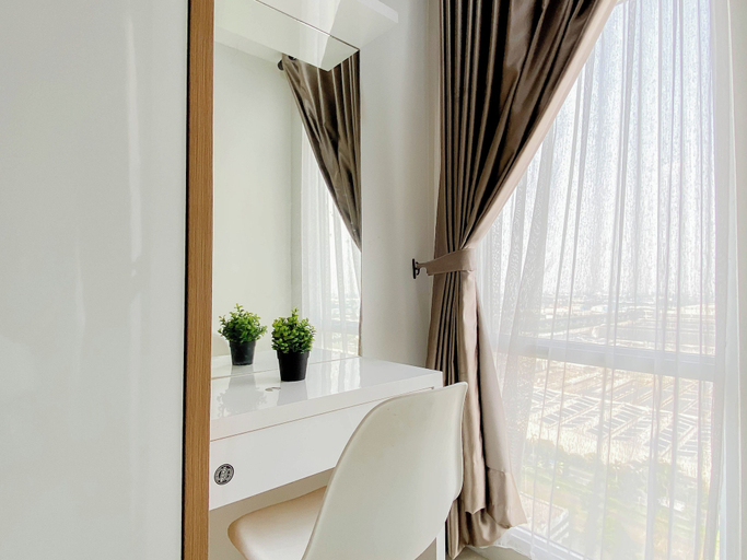 Room 5, Warm And Minimalist Studio Apartment Vasanta Innopark, Cikarang