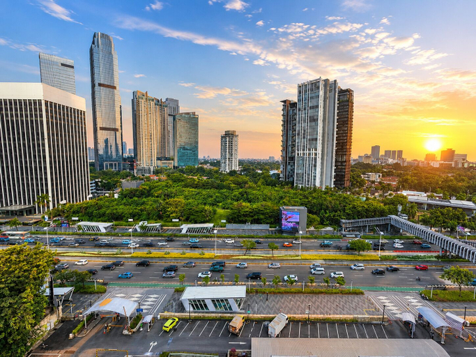 Aerial view, Solana Urban By SanLiving - Senayan, Jakarta Pusat