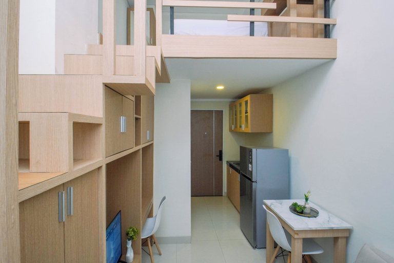 Room 3, Serene Wooden Touch Studio Loft At Apartment Apple 1 Condovilla, Jakarta Selatan