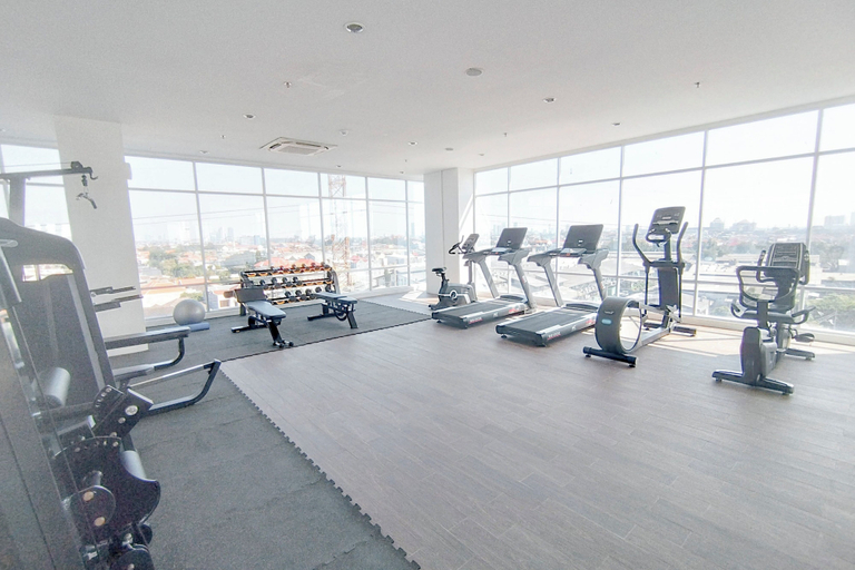 Fitness facility, Modern And Convenient Studio At Apartment Kyo Society, Surabaya