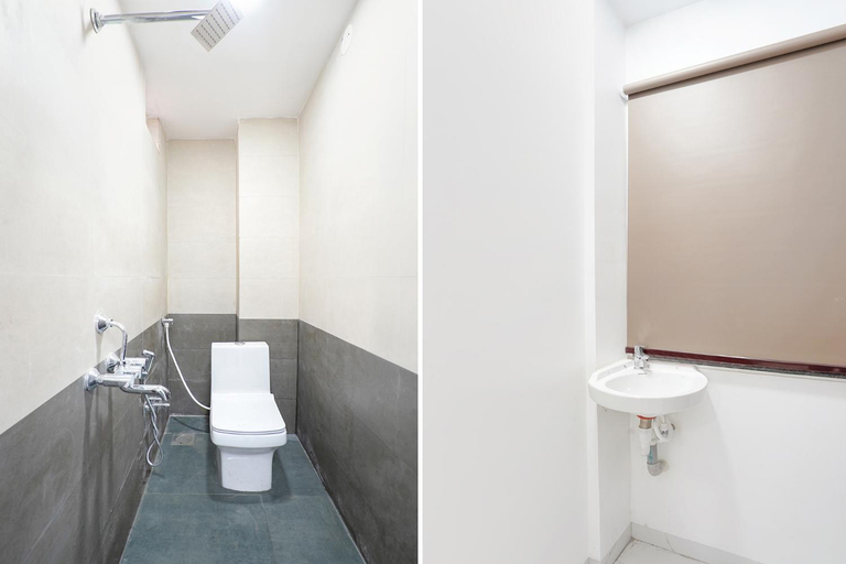Bathroom 4, FabHotel Galaxy Apartment, Pune