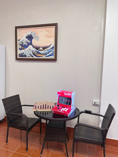 Game room, Green Hill Hostel, Vientiane