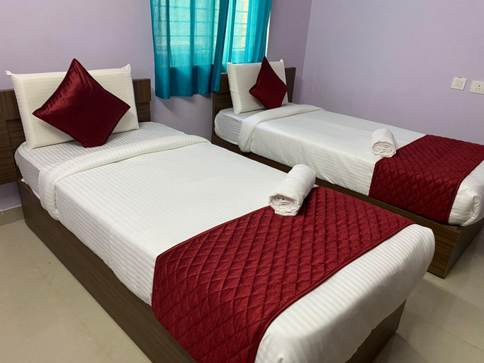 Bedroom 2, Hotel KP Suites Metro, Ranga Reddy