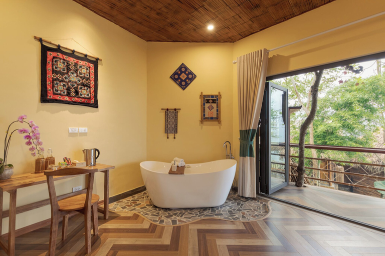 Bathroom 3, Puluong Natura Bungalow, Bá Thước