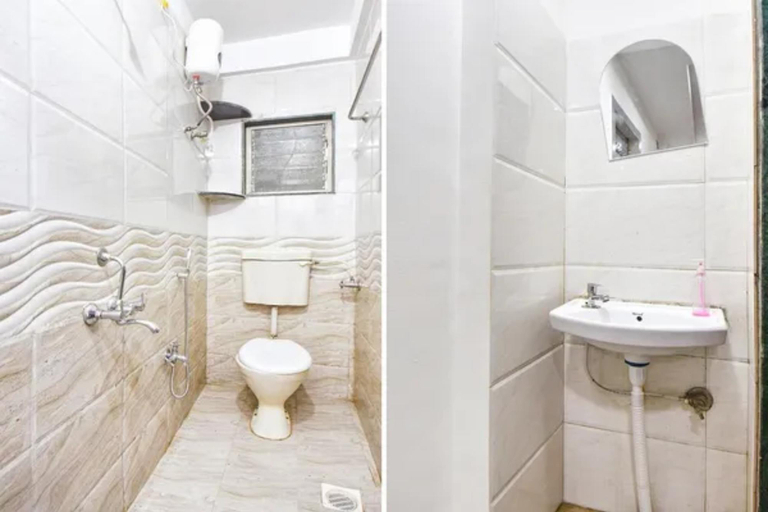 Bathroom 3, FabHotel Ocean'S Residency, Pune