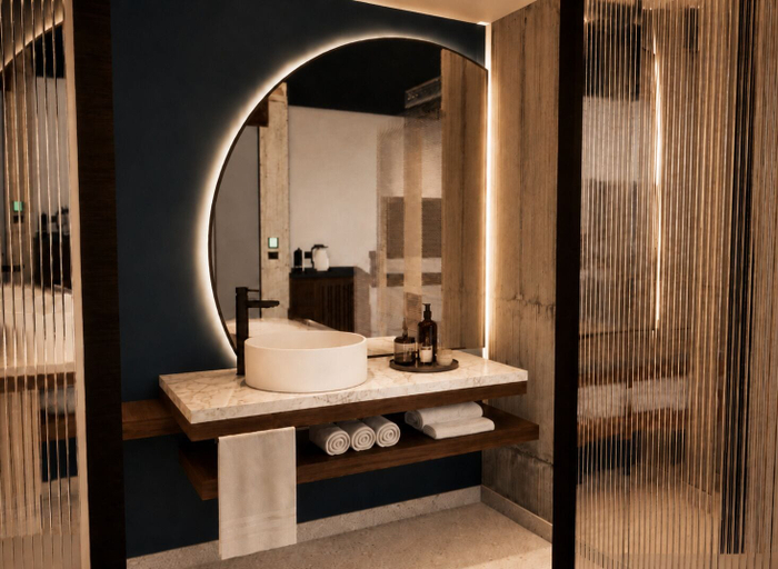 Bathroom, Hôtel BOMA, Dakar