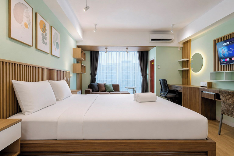 Room 3, Enjoyable Studio At Apartment Mataram City Palagan Yogyakarta, Sleman