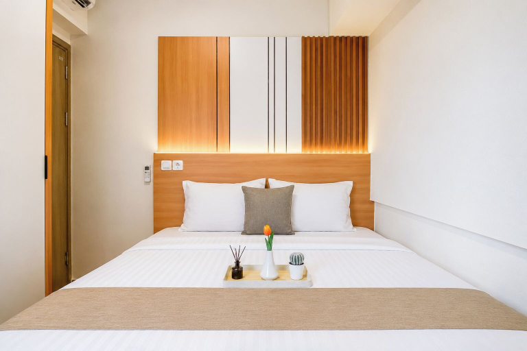 Room 2, Sophisticated 2Br At Apartement Meikarta District 1, Cikarang