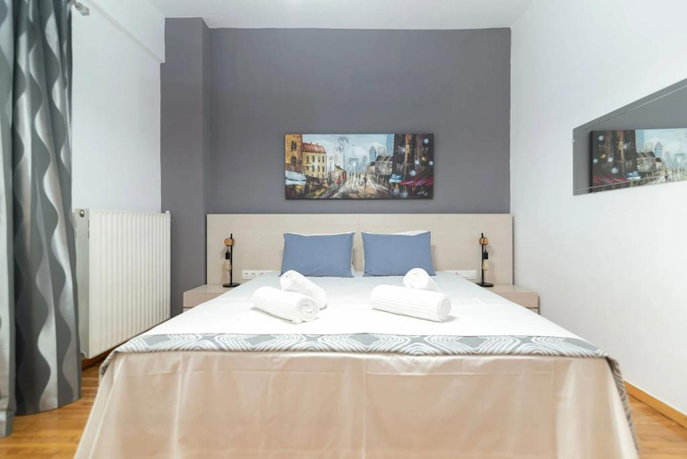 Bedroom 2, Heloni Apartments Athens, Attica