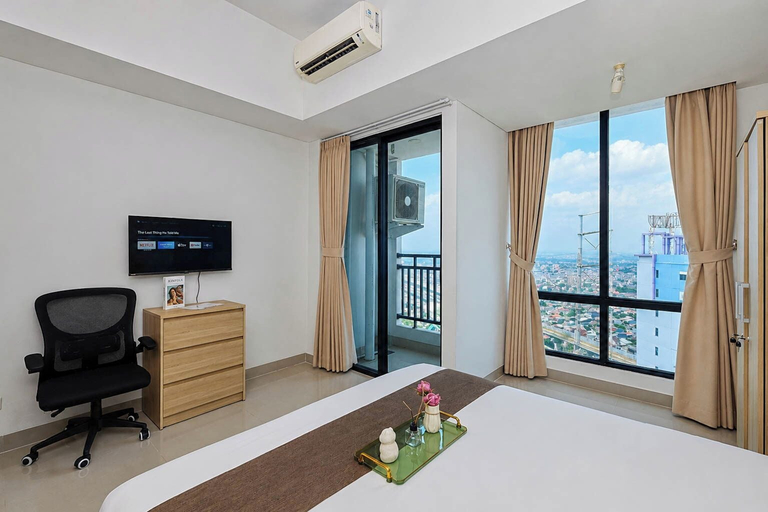 Room 3, Nice Look Studio Apartment At Lrt City Bekasi, Bekasi