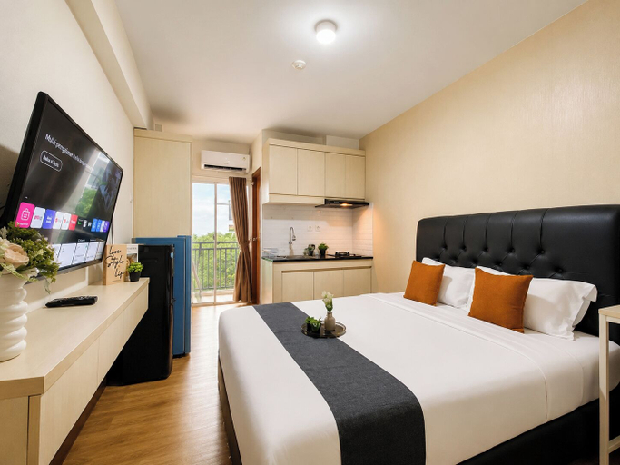 Room 4, Homey Simple Studio Room At Apartment Cinere Resort, Depok