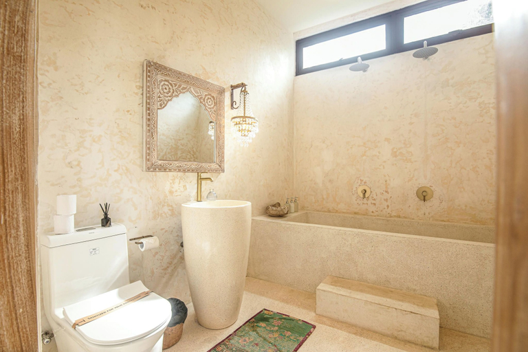Exterior 3, Chic 3BR Mediterranean Haven, Heart of Uluwatu, Badung