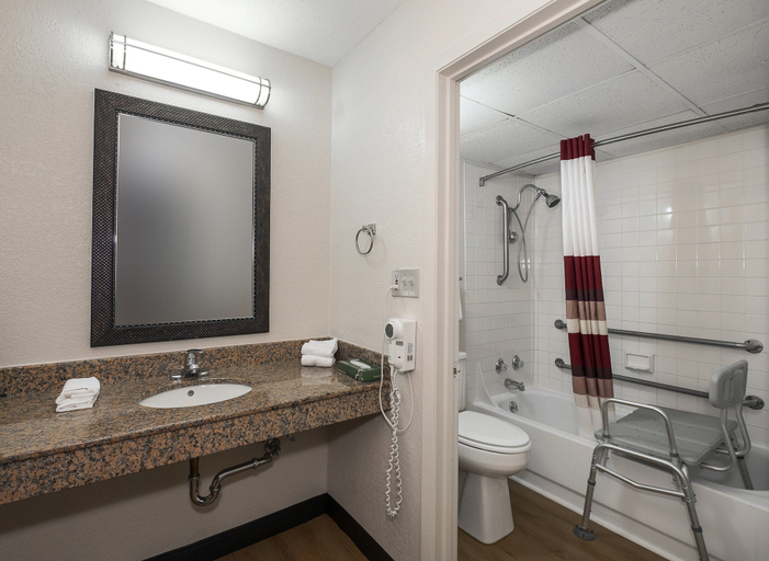 Bathroom 4, Red Roof Inn Bloomington - Normal/ University, McLean