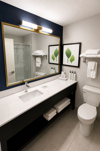 Bathroom 4, Fairfield Inn Middletown Monroe, Butler
