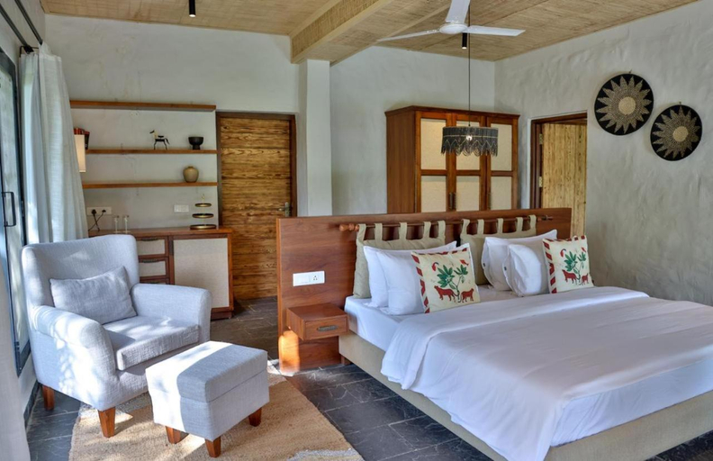 Bedroom 2, FHR Wilderness Lodge Chandigarh by TUTC, Sahibzada Ajit Singh Nagar