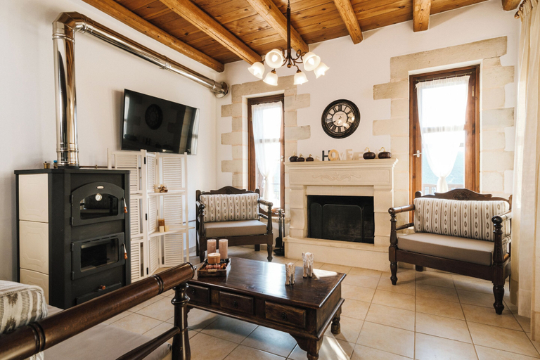 Living area, Villa Elia Provarma by Your Villa, Crete