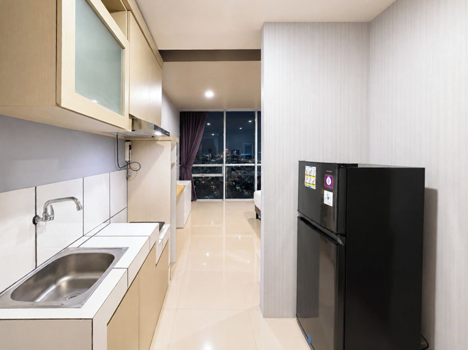 Private kitchen 4, Relaxing Studio With Cityscape At Apartment The City Square Surabaya, Surabaya