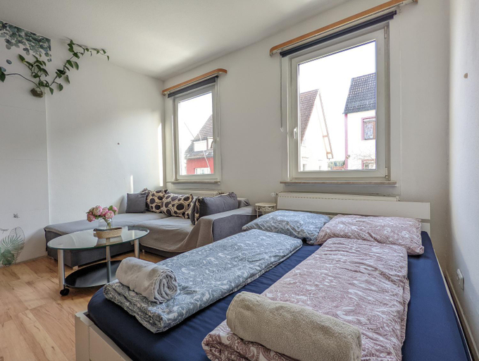 Bedroom, 3 Bed Flat - Sleeps 6 - Pets - Parking - Wifi, Schwarzwald-Baar-Kreis