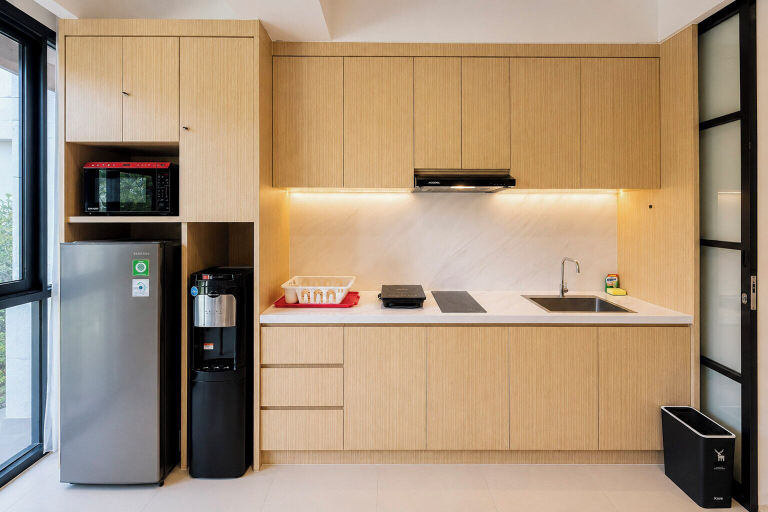 Private kitchen, Serene 1BR Lavaya Nusa Dua Bali, Badung